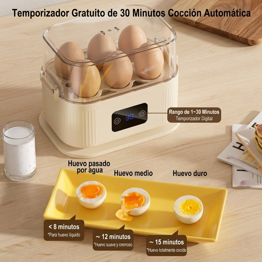Hervidora de huevos x6